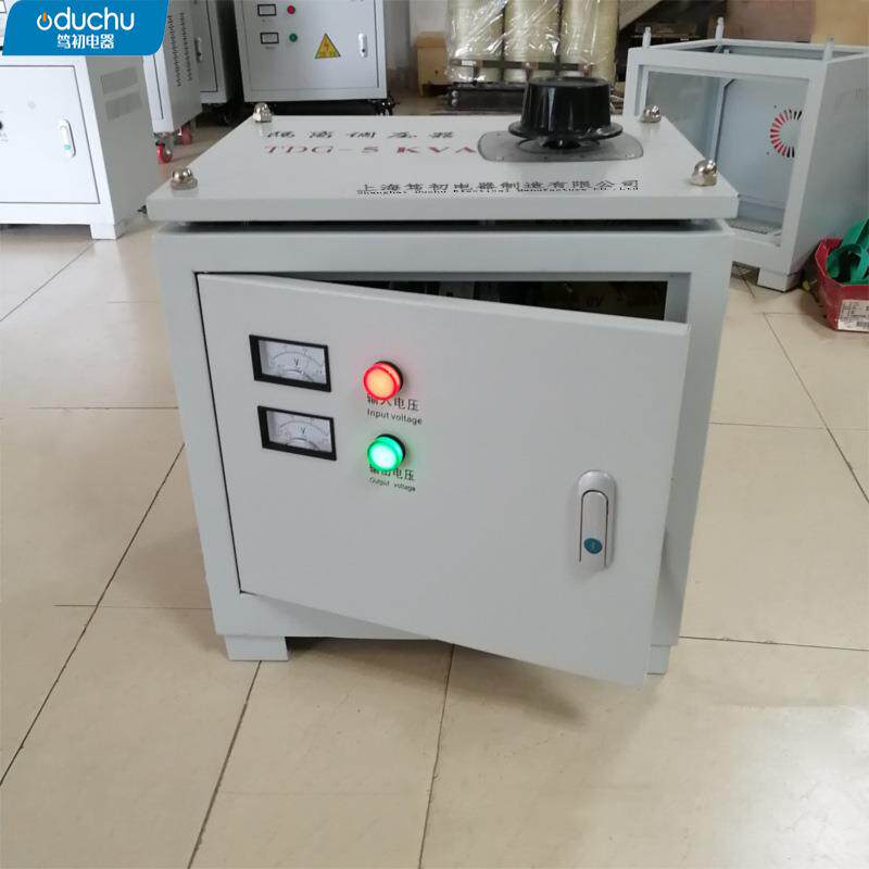 隔离调压器TDG-5KVA0-250500可调机械实验室老化测试调压变压器图片