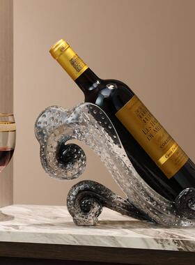 祥云红酒架摆件轻奢高档酒客厅电视餐边柜酒柜装品HS020饰家居饰