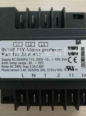 复盛螺杆压缩机电机保护器 INT69FSY22A631S21马达保护 压缩机