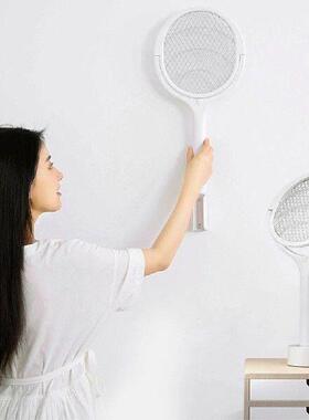 Rotating Head Fly Swatter Racket Rechargeable Mosquito