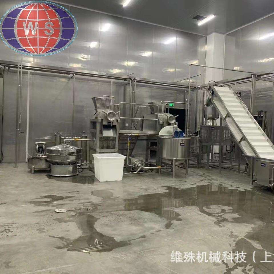 沙棘汁饮料加工设备青梅芒果草莓香蕉山楂汁葡萄灌装流水线