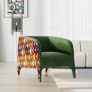 轻奢单人沙发椅北欧休闲椅创意沙发椅简约实木皮艺餐椅