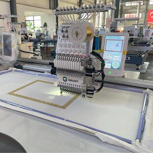 全自动单头绣花机多功能三合一绣旗袍绣家纺床品绣汉服刺绣机