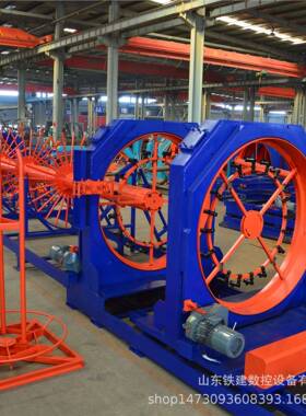 厂家供应数控钢筋滚焊机圆形钢筋笼成型机全自动钢筋笼成型机