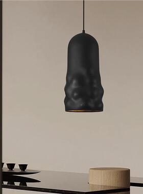 欧侘寂风餐厅吊灯日式复古北意卧室装床头灯17614吧台创餐桌灯饰