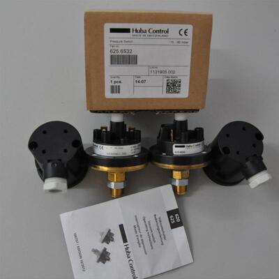 瑞士huba625差压开关625.6532富巴压差开关控制器-100~900mbar