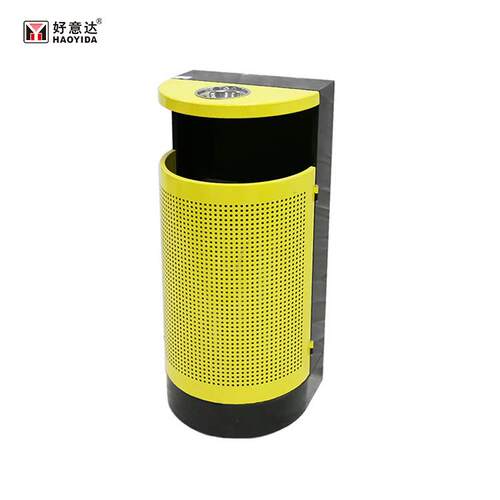 户外环卫垃圾箱铁皮垃圾桶室外不锈钢垃圾桶公园广场果皮箱厂家