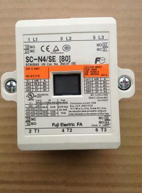 SC-N4/SE富士交直流接触器DC48V原装接触器DC24VDC110V