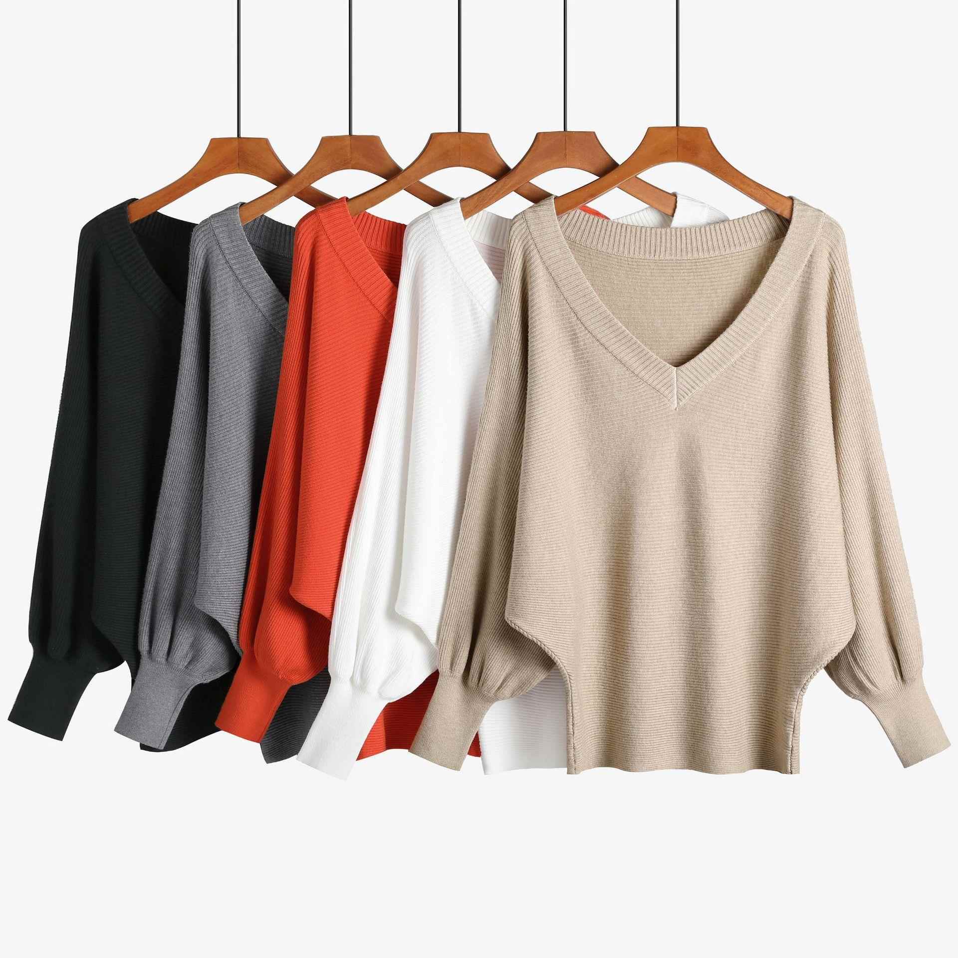 fashion casual long pullover winter woman autumn crochet