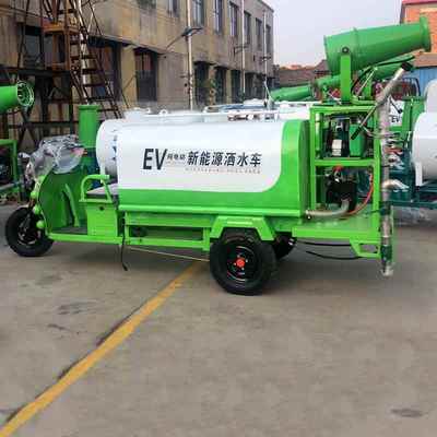 电动三轮洒水车新能源小型工地用电动三轮洒水车不锈钢三轮雾炮