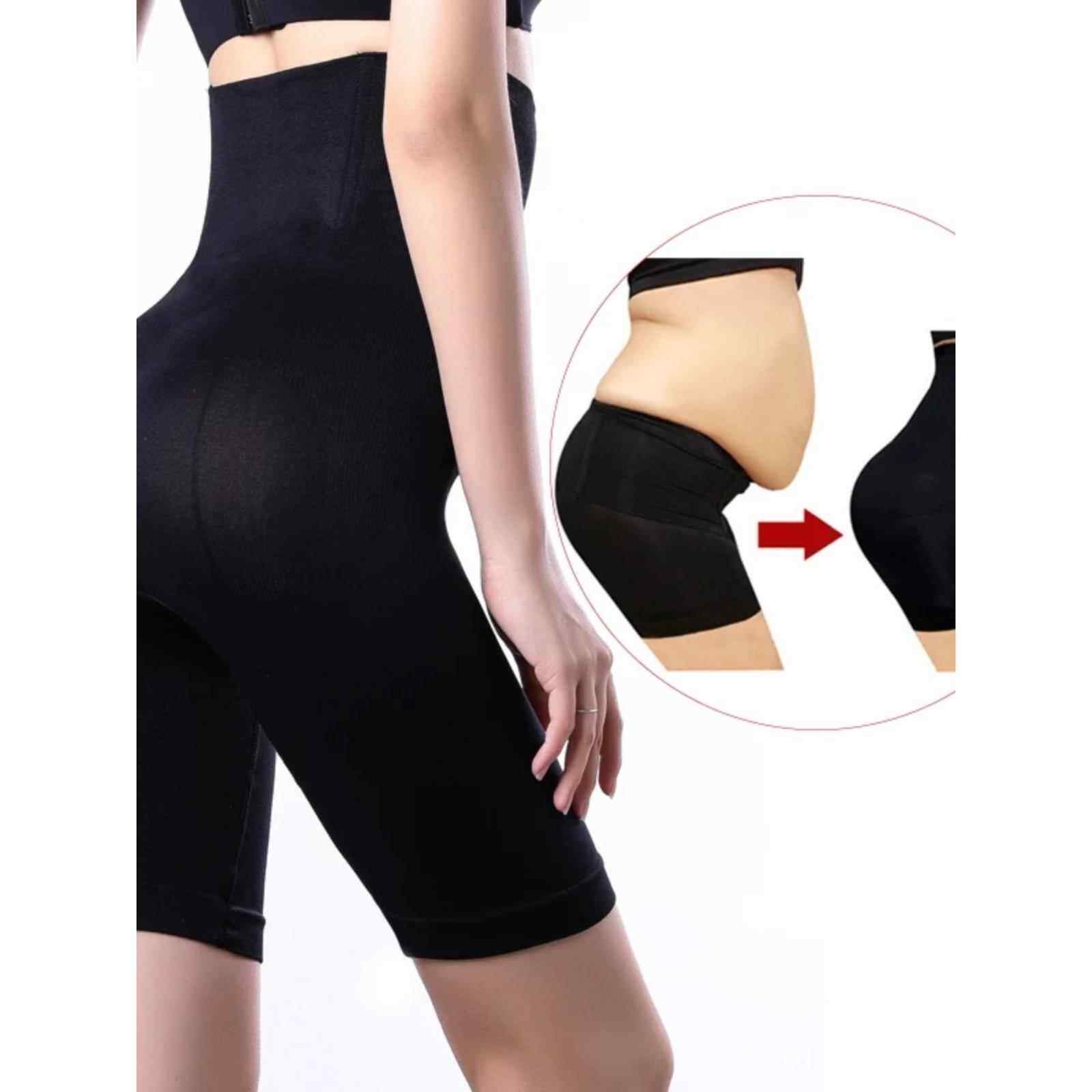 High Waist Shaping Panties Breathable Body Shaper Tummy塑形 - 实物图