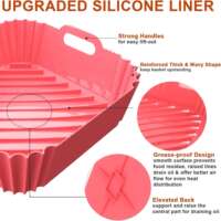 Air Fryer Silicone Liners Pot Oven Liner Baking Tray Basket thumbnail 8