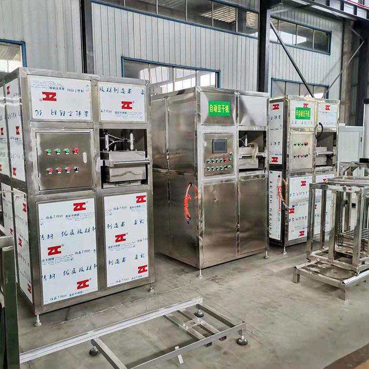 五香豆腐干机器 大型全自动豆腐干生产线 技术一对一教学