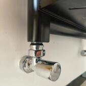 暖气片专用温度控制角阀卡套暖气片