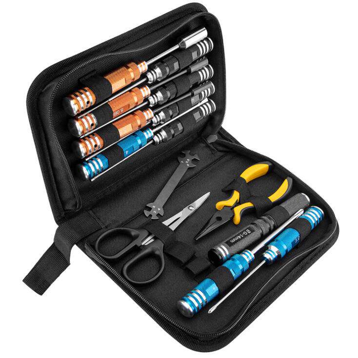航模工具模型工具航模10件套工具包模型内六角螺丝刀