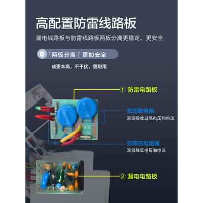 正品东用南洋电器漏广电保护器家总开关防雷浪涌电热水器断路V器2