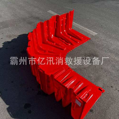 防汛挡水板ABS塑料可拆卸L型地下车库防洪挡板商场地铁卡扣式防汛