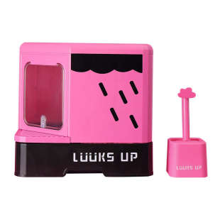 路可丝天气系列猫砂盆全封闭式抽屉超大号厕所底盆方便更猫咪用品