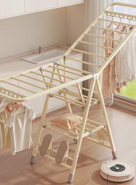 加厚XFT432被折叠架晾衣落地室挂内外家用立式阳台衣帽架凉衣杆晒