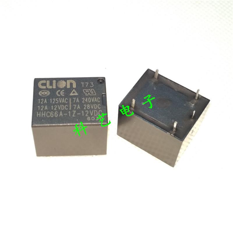 欣大CLION继电器HHC66A-1Z-06VDC 09VDC 12VDC 6V 9V 12A 5脚 T73