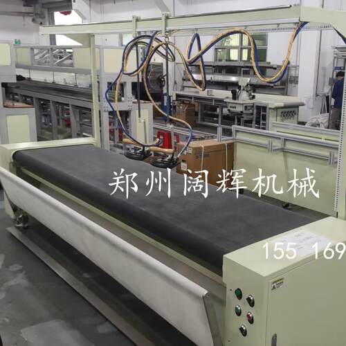 传送带自送输送窗帘熨烫机 窗帘自动熨烫蒸汽带斗烫台
