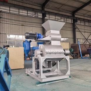 半湿粘性红枣粉碎机 发酵玉米稻壳酒糟研磨机 蘑菇菌渣打粉