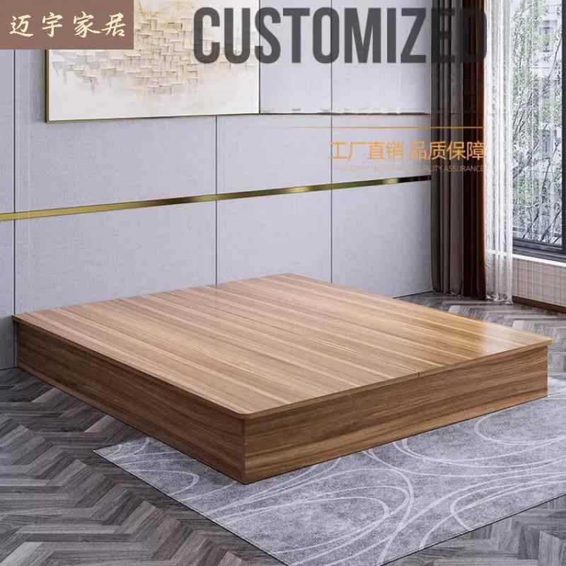 酒店家具标间全套快捷单双人床宾馆专用床公寓出租房民宿床箱