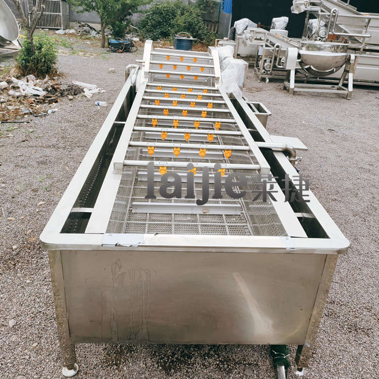 全自动洗菜机商用净菜蔬菜果蔬气泡清洗机商用净菜加工设备流水线