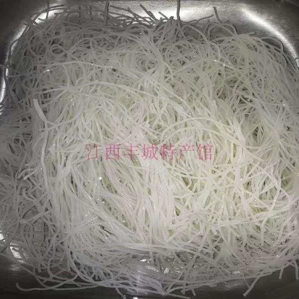 江西特产丰城白土片子粉细米粉米线农家手工制作早餐餐饮用粉
