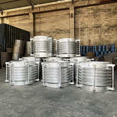 法兰卡槽波纹膨胀节 金属波纹补偿器厂家 双层波法兰不锈钢补偿器