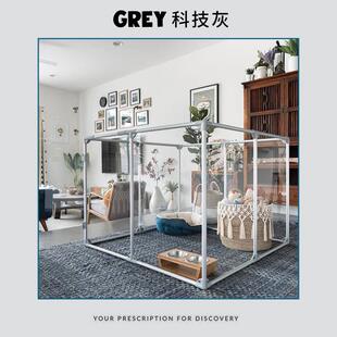 新款ins栏 笼宠物狗狗窝子咪别墅围中型犬栅栏室内隔离门护猫栏大