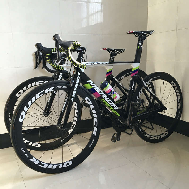 QUICK快客rt rc40/50轮组贴纸公路车碳刀圈改色防水反光定制单车