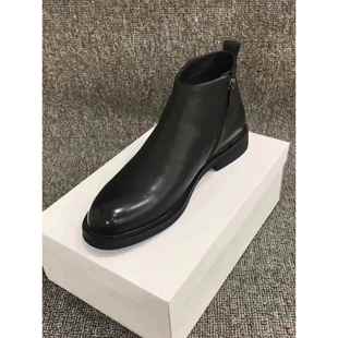 时髦2帮皮高鞋 新款 和秋靴季 205春季 男切尔西靴休闲多 真皮男鞋