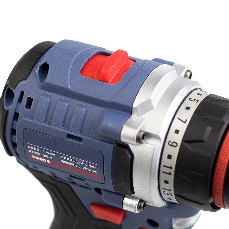 无能刷锂电钻工业级大力充电式电动手电钻具多功电动581工扭厂家