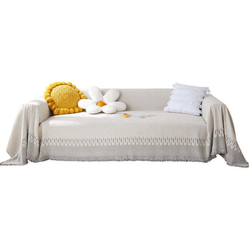 沙发盖布高级感四季通用2024年新款简约现代沙发垫套罩全包沙发巾
