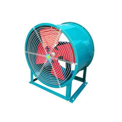 固定式低噪轴流风机SFG6-4脚架式纯铜线电机低噪音排风机厂房通风