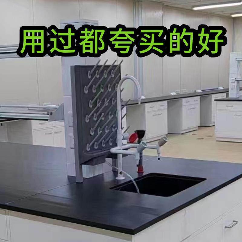 厂家供应 实验室高密度pp滴水架 实验室专用单面滴水架壁挂
