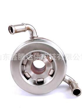 124100-5710不锈钢机油冷却器oilcooler用于4TNV82 4TNV94 4TNV98