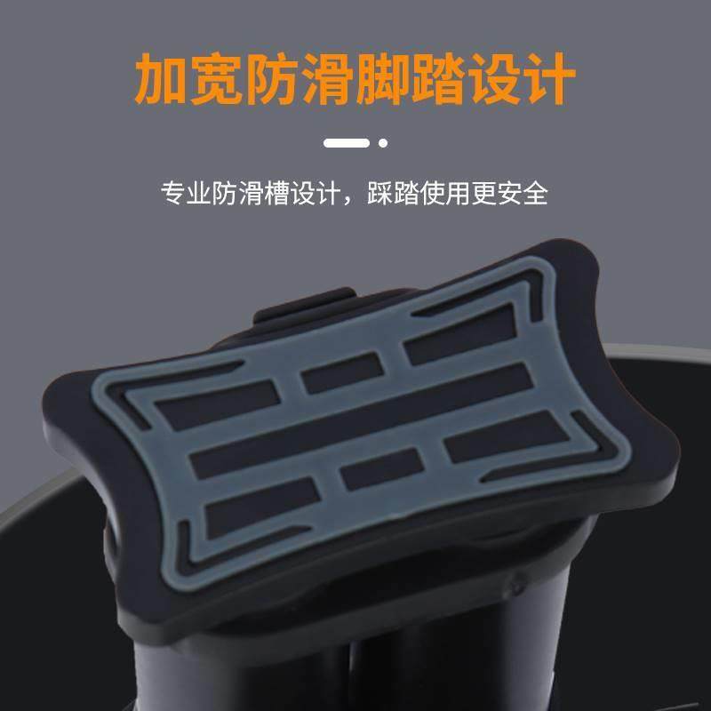 高压便携脚踩打气筒新款家用公路车省力充气泵优质自行车三轮车