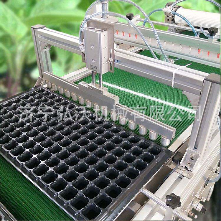全自动穴盘育苗播种机自动广电感应育苗机蔬菜水果育苗机