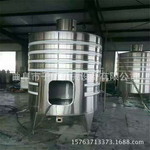 不锈钢葡萄酒发酵 不锈钢酿酒设备酵素发酵果酒发酵 制作厂家