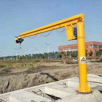 立柱式悬臂吊1吨2吨BZD型小型1T可旋转式悬臂吊电动单臂吊机