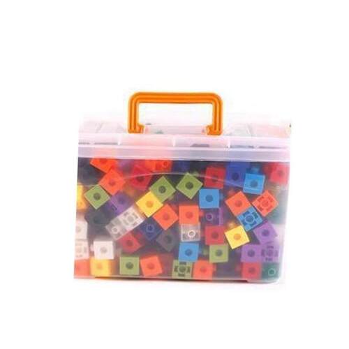100pcs Numberblocks Multilink Linking Counting Cubes Snap