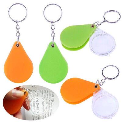 10X Lighted Magnifying Glass Portable Plastic Handheld