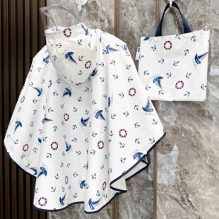 2025新卡通轻薄速干 环保 干儿童雨披宝宝雨衣男女童幼儿园斗篷式