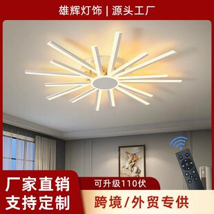 客厅灯2025年新款 大厅主卧灯北欧房间简约现代大气家用护眼吸顶灯