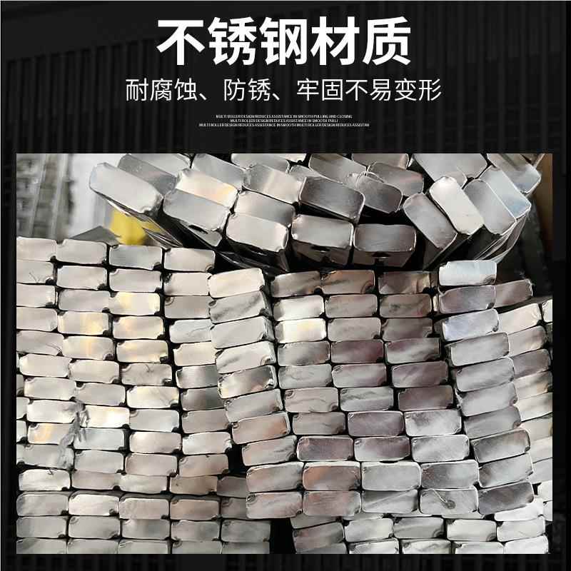 351小区电伸缩不门锈钢封板门学校工地不锈钢动推折叠电动大拉门