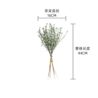 Chestnut grass bunch simulation flower home decoration weddi