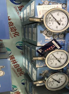 不锈钢耐震压力表YTN-100F2H0-1.0MPa钽 上仪四厂