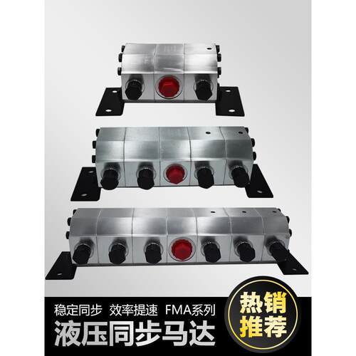 液分压同步马RXC达FMA-2R3R 4R 6R一进二路四路六路 高精度齿轮流